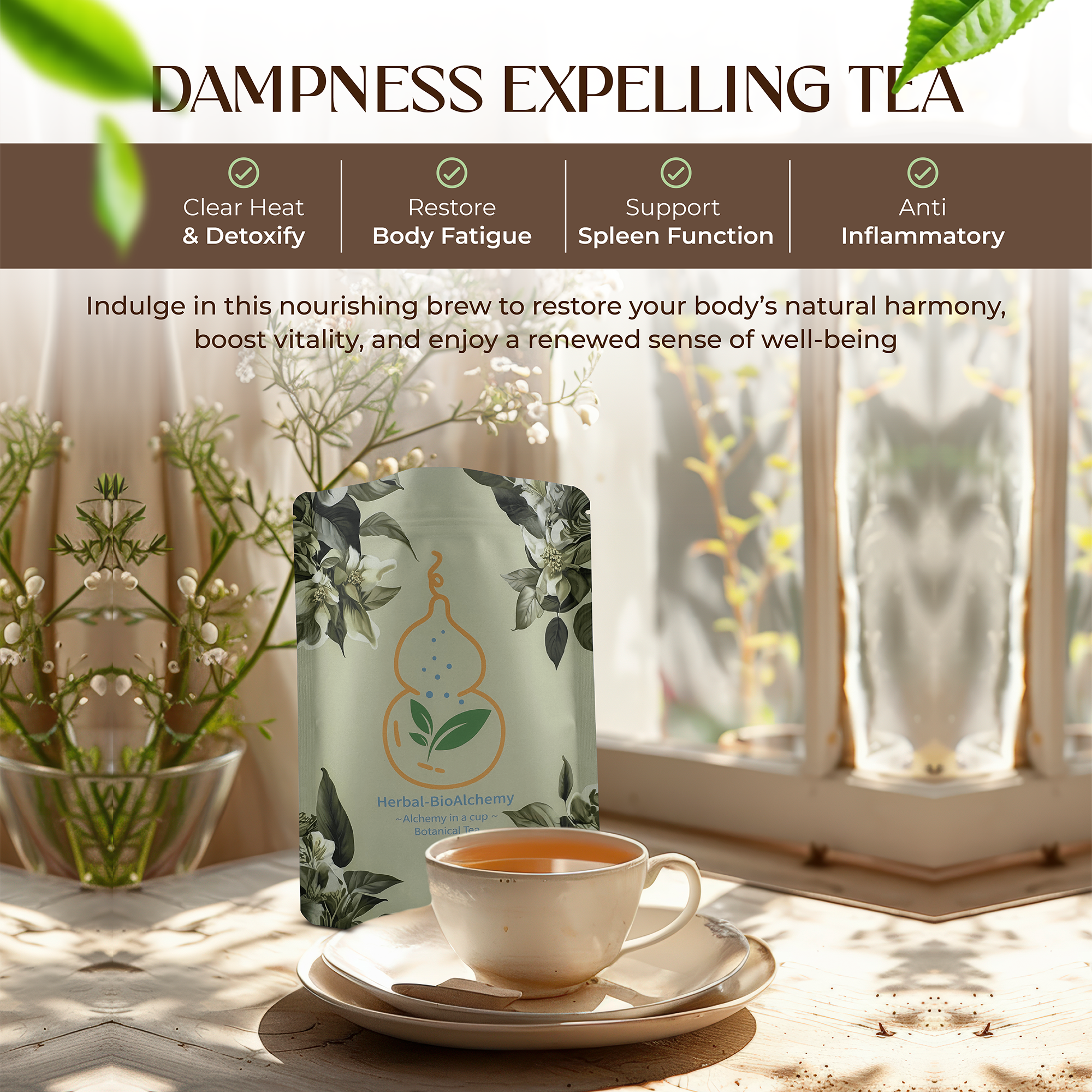 Dampness expelling tea