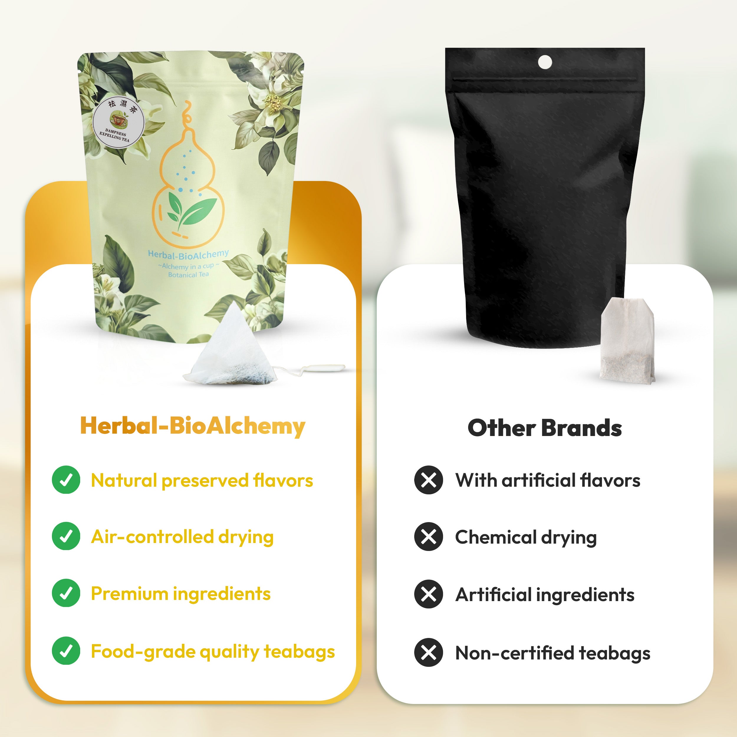 Dampness expelling tea