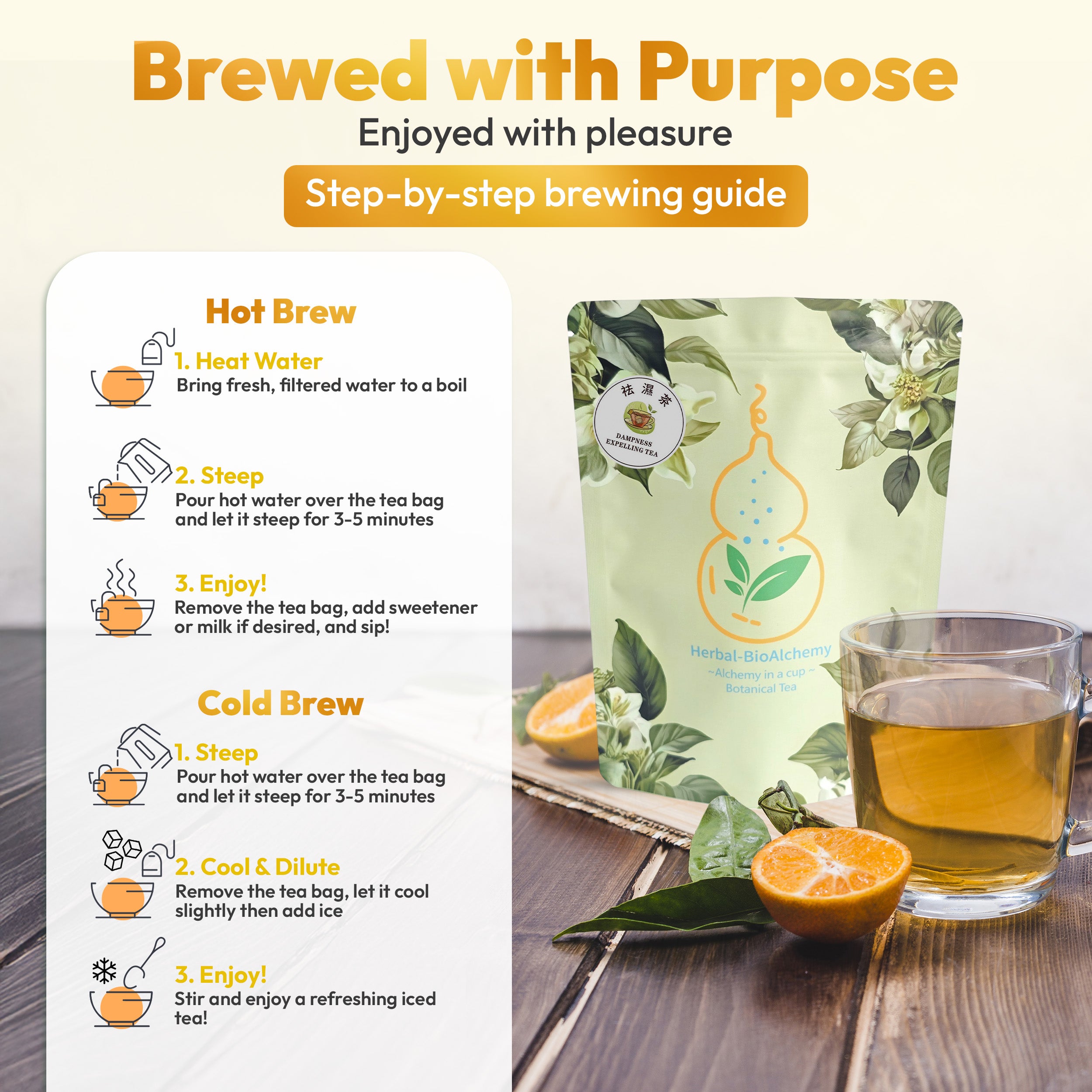 Dampness expelling tea