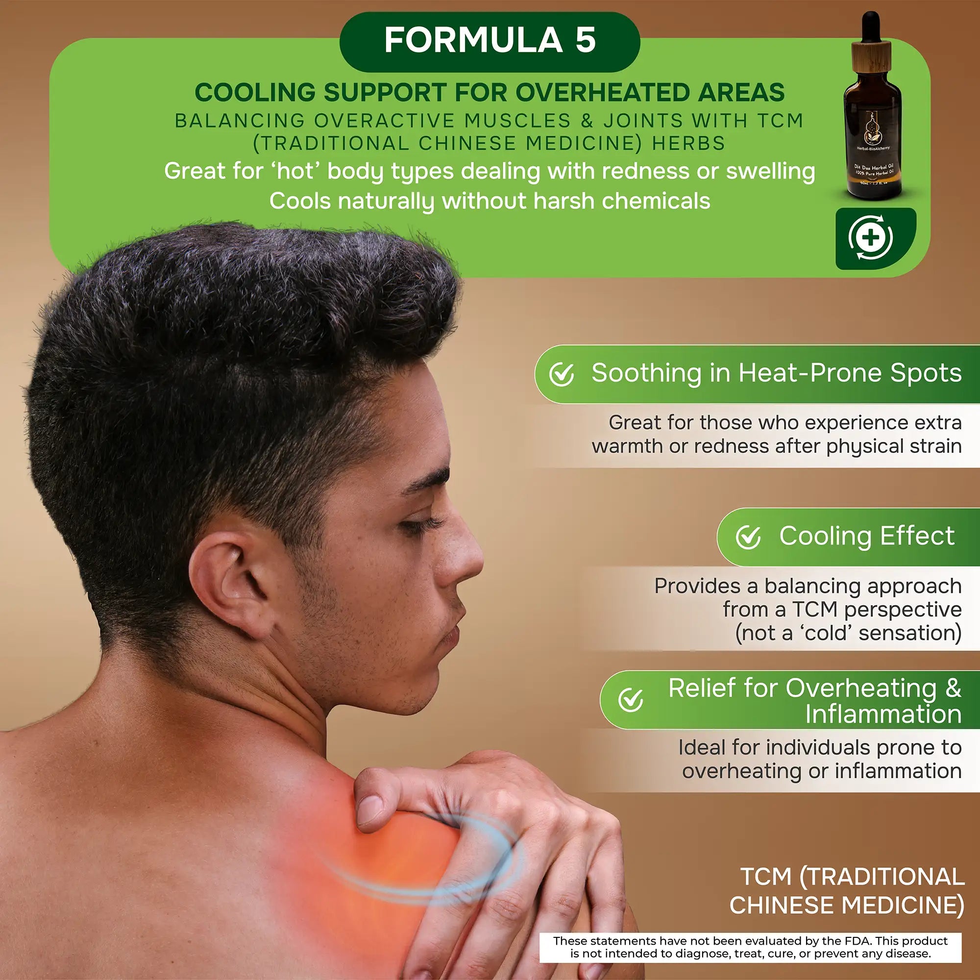 Dit Daa Herbal Oil Formula 5