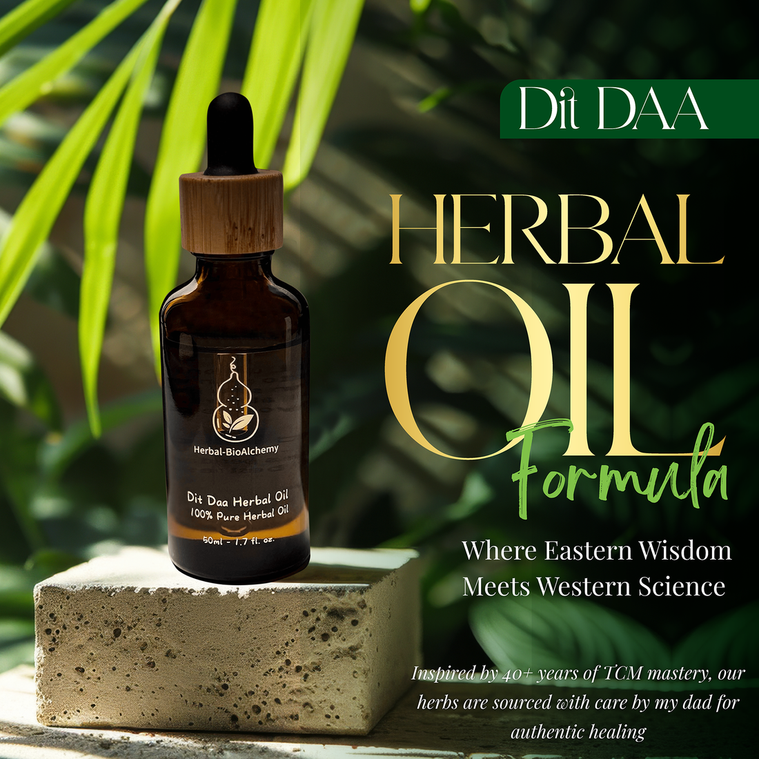 Dit Daa Herbal Oil Formula 1